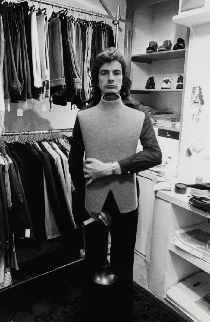Paul Smith en su primera tienda