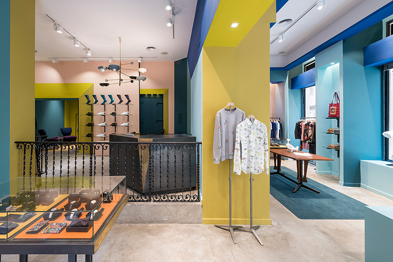 Entrada de la tienda Paul Smith